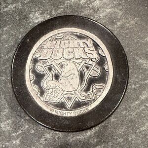 Mighty Ducks Hockey Puck